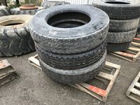    (4) 11R24.5 Tires