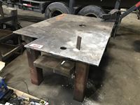 Custombuilt  6 Ft x 4 Ft Steel Welding Table