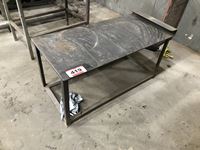  Custombuilt  4 Ft Steel Work Table