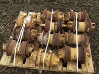    Pallet  of Bottom Rollers for Caterpillar Crawlers