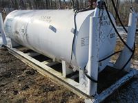    1000 Gal Double Wall Fuel Tank on Skid