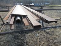    (2) 15 Pipe Stands & Structural Steel