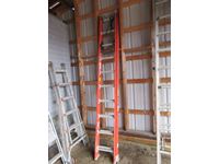    (3) Aluminum Ladders & Small Step Ladder