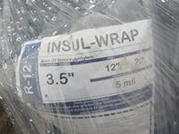    Pallet of Pipe Insulation & Blue Tarps