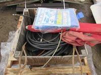   Pallet of Miscellaneous Hoses and Tarp
