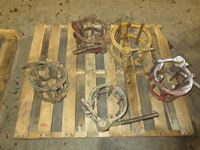    (5) Pipe Line Up Clamps
