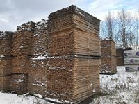    24mm x 100mm x 8 Ft Kiln Dried Wainy Pine Rough Cut Boards