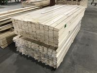    5/16 In. x 3 9/16 In. x 8 Ft V Joint Pine Plank Panelling