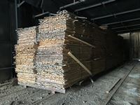    24mm x 100mm x 8 Ft  Klin Dried Pine Rough Cut Boards