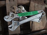    Assortment of Drop Forged Cresent Wrenches