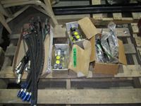    Pallet of New Hydraulic Hoses, (2) Hydraulic Actuator