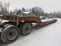 1985 Columbia  50 T/A Lowbed trailer