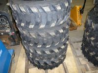    (4) Skid Steer 10-16.5 NHS Tires (new)