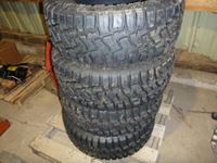    (4) Grizzly 33 X 12.50R18LT Tires (new)