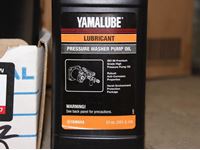    (6) Yamalube Pressure Washer Pump Oil