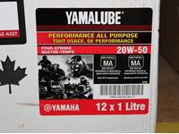    (12) Yamalube 20W-50 4 Stroke Oil
