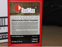    (12) Red Max Bar & Chain Oil