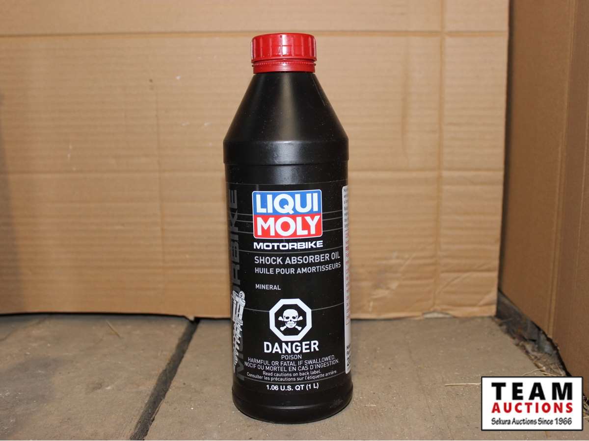 9) Kawasaki TDH, Liquid Moly Shock Absorber Oil & Motul Brake Fluid - 20S