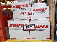    (14) Kimpex Batteries, Various Sizes