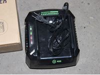    (3) Greenworks Commercial Rapid Charger