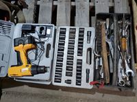    Drill, Socket Set, Misc Tools