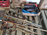    Misc Hand Tools, Ratchet Straps, Used Cowboy Boots