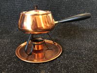    Copper Fondue Pot