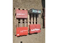    Pallet of Hilti TE/4 Hammer Drill, Hilti DX 350 Piston Drive Tool, Hilti DX 350 Drive Tool & SOS Oxygen Pac