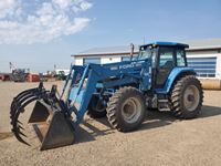  Ford 8670 MFWD Loader Tractor