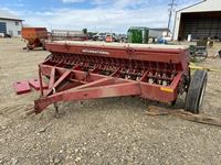  International 510 12 Ft Double Disc End Wheel Seed Drill