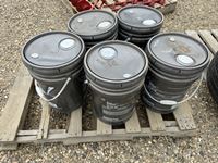    (5) Pails of Shell Of S4 VX 32 Ultralow Temperature Hydraulic Fluid