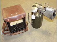    Army Blow Torch & Voltmeter