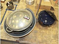    (4) Dough Mixing Bowls & (2) Canners