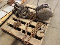    Chain Hoist With I Beam Tolly