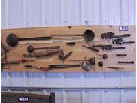    Display Board of Old Hand Tools