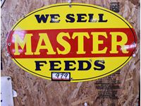    We Sell Master Feeds Sign