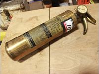    Brass Fire Extinguisher