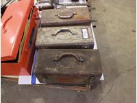    (3) Tool Boxes, (2) Reciprocating Saw, Angle Drill