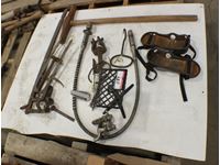    Cast Iron Stand & Miscellaneous Tools