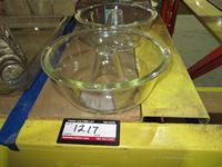    Pyrex Angle Food Cake Glass Bowls