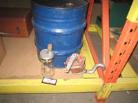    Imperial Oil Barrel, Oil Glass Jar & Pump