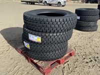    (4) Roadlux R305 11R22.5 16 Ply Tires