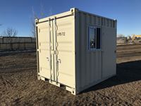    Unused 9 Ft Mini Shipping Container
