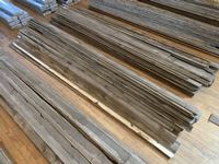    8 Ft x 3 1/4 In. x 3/8 In. Solid Wood Brown Shiplap Boards