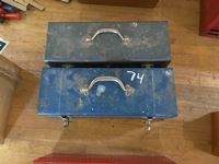    (2) Hand Carry Tool Boxes