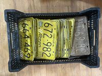    Miscellaneous Vintage License Plates