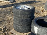    (3) Goodyear P225/50R16 Tires and 5 Stud Rims