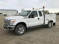 2012 Ford F350 XLT 4x4 Extended Cab Service Truck