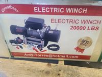    Great Bear 2000LB Electric Winch (unused)