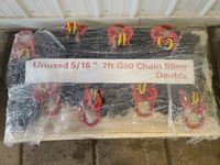    Unused 5/16" 7 FT Chain Slings